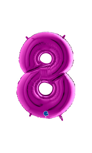 Grabo 40"  Purple Number 8