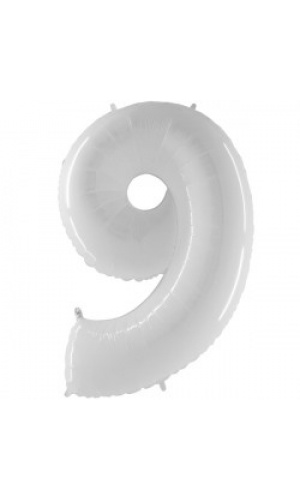 Grabo 40" White Number 9