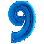 Grabo 40"  Blue Number 9
