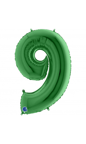 Grabo 40"  Green Number 9