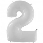 Grabo 40" White Number 2