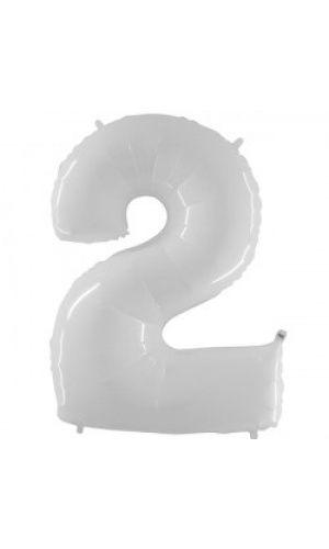 Grabo 40" White Number 2