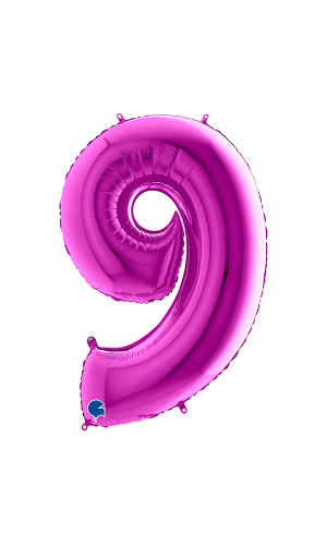 Grabo 40"  Purple Number 9