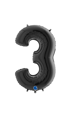 Grabo 40"  Black Number 3