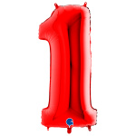 Grabo 40"  Red Number 1
