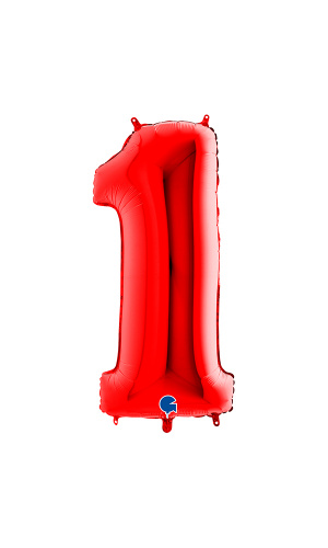 Grabo 40"  Red Number 1