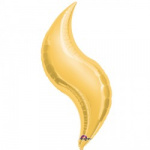 36" Gold Curve