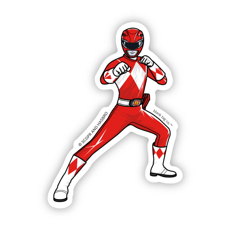 RedRangerSticker-ProductImage.jpg Power Rangers Red Ranger - Image 1